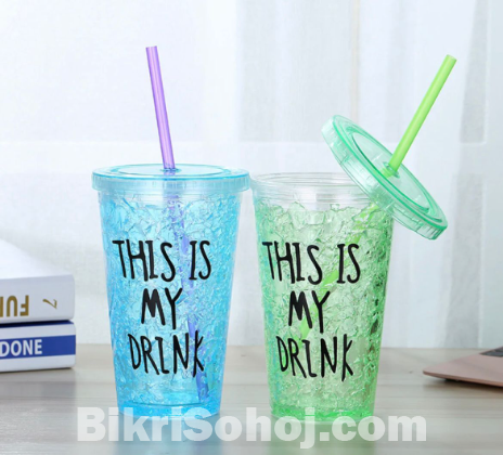 Water & Juice Pots Ice Straw Cup for Fruit Juice